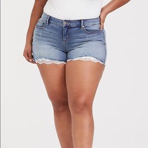 Torrid Vintage Stretch Medium Wash with Lace